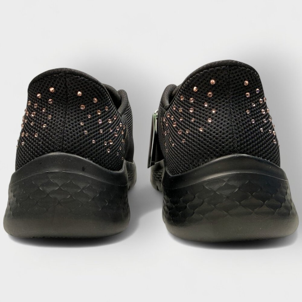 Skechers Women’s Slip-ins GO Walk Flex Krysta Black/Rose Gold Shoes Sz 9.5 NWTB - Picture 5 of 14